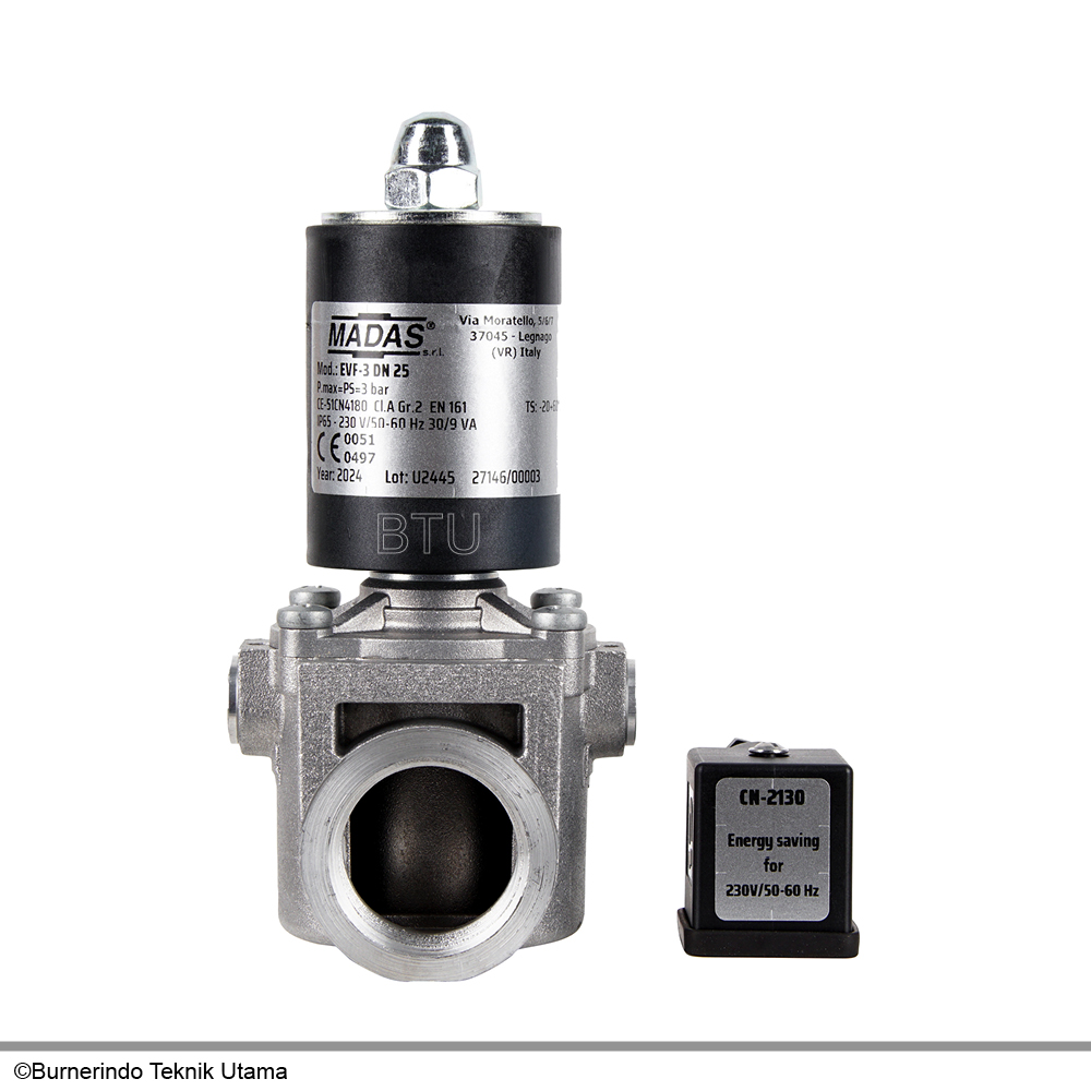 EVF-3 DN 25 – 230VAC Threaded